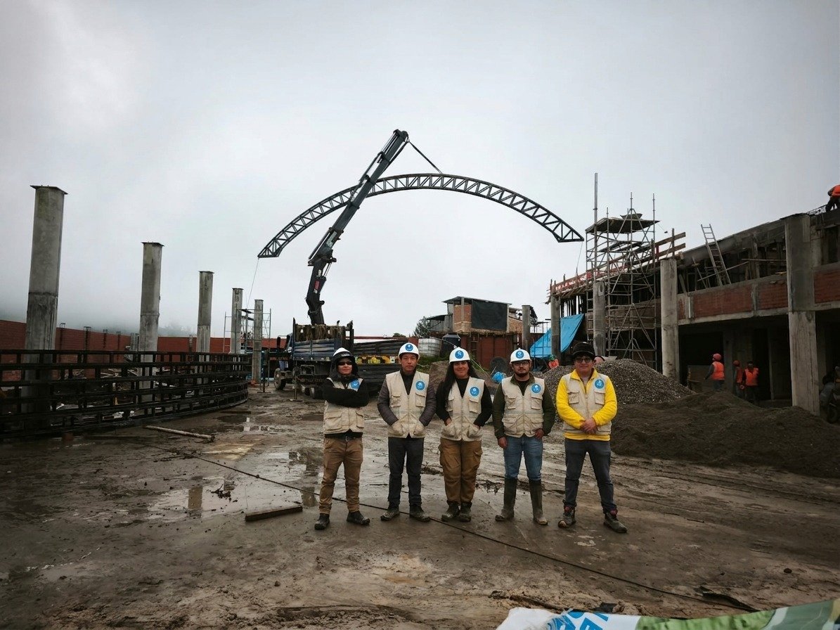 Equipo KRC en ejecución de obras