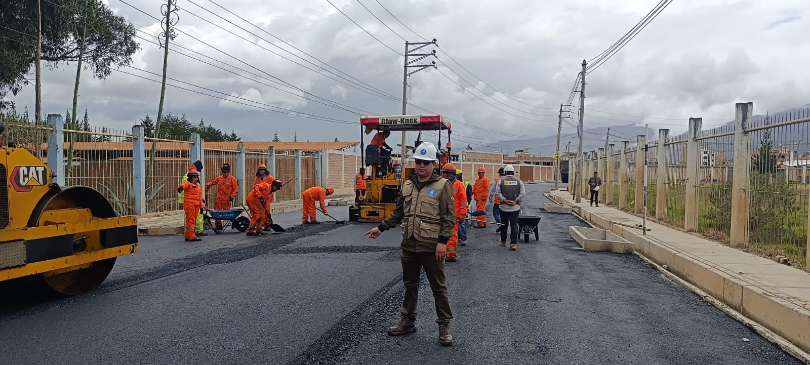 Supervisión de obra vial
