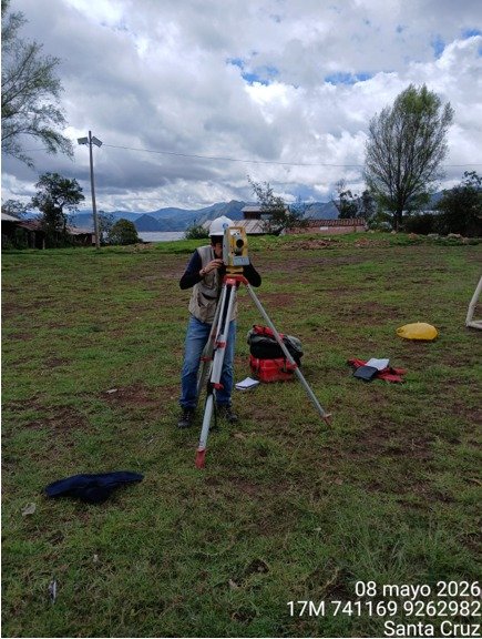 Levantamiento topográfico en campo